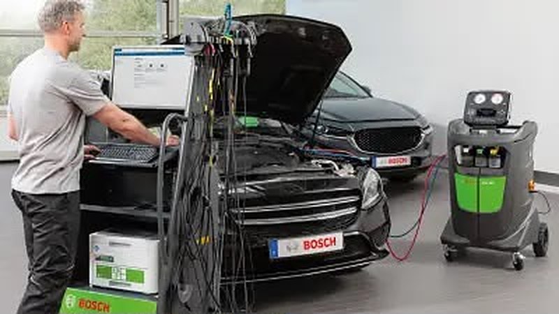 Bosch dijagnostika i servis vozila u radionici